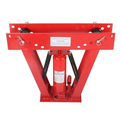 12 Ton Pipe Bender Manual Hydraulic Piping Bending Exhaust Tube w/6 Dies Size