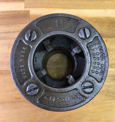 Ridgid Tool Die Head Manual Pipe Threader Ratchet 00-R 00R Size 1&Prime; Made In USA