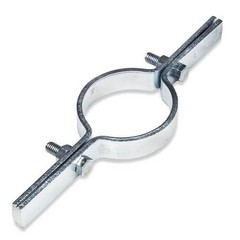 EMPIRE 41AB0050 Hanger Flange Plate 1/2&Prime; Malleable Iron Bolt Thread