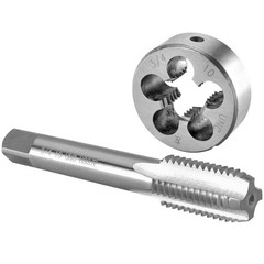 3/4&Prime;-10 UNC Left Hand Tap and Die Set Machine Thread Tap Round Die