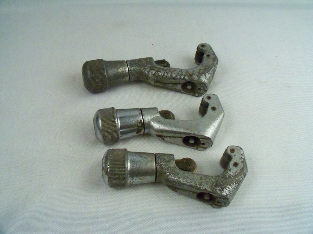 Vintage Lot of 3 Imperial Hi Duty Pipe Tube Cutter 2 x 274-FB 1 x 312-FB