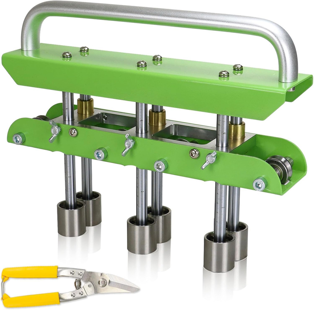 Three-Station Edge Roller Bender 0-90&deg;Bending Angle Adjustable for 29 to 22-Gaug