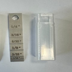 Pipefitter Tools 2130 Small Pipe Spacer Wedge Stepped Guage Step Feeler 1467