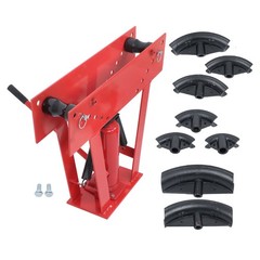 16 Ton Pipe Bender Manual Hydraulic Piping Bending Exhaust Tube with 8 Dies