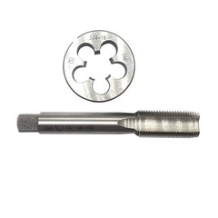3/4-16 UNF Tap Die Set Machine Thread Round Right Hand Metal Tool Hardware