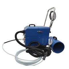 220V Air Pipe Cleaning Machine Bend Pipe Dust Removal Flexible Suit 1.9-7.8in