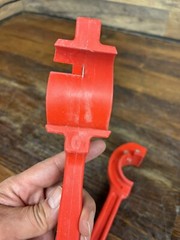 LOT OF 2 RIDGID Model FC-150 1.5&rdquo; & FC-200 2&Prime; Foam Core pipe Cutter IN GOOD COND
