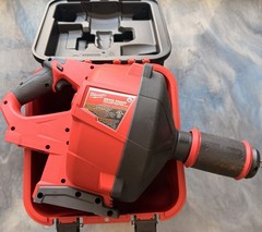 Milwaukee M18 Fuel Drain Snake w/ Cable-Drive + Case Battery & Charger 2772A-21