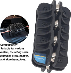 Pipe Straightener 3/4in, Handheld Tube Straightening Tool, Efficient for Fluid L