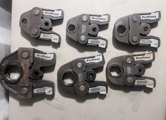 Ridgid ProPress Jaws 1/2&rdquo; 3/4&rdquo; 1&rdquo; 1-1/4&rdquo; 1-1/2 &ldquo;2 &ldquo;Total 6 Stander Jaws