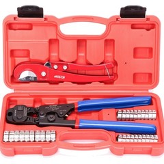 Ratchet PEX Cinch Tool with Removing Function for 3/8-in, 1/2-in, 3/4-in, 1-i&hellip;