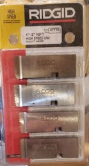 Ridgid 47770 1&Prime; &ndash; 2&Prime; &ndash; 11 1/2 NPT Universal Dies High Speed RH