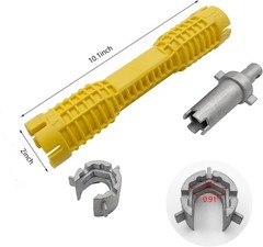 Basin Wrench, Faucet and Sink Installer Tool Multifunctional Plumbing Tool Pipe