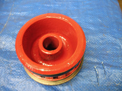 USED RIDGID 12-R NPT 1/2&Prime; Die Head Good Dies