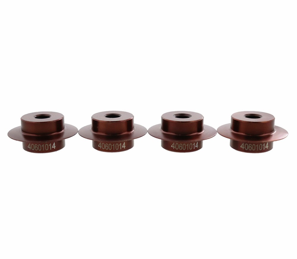 (4) Steel Dragon Tools&reg; H4 Cutter Wheels for 2&Prime;-4&Prime; Hinged Pipe Cutter fits REED&reg;