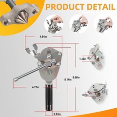 945TH-BPD Tube Line Flaring Tool 45&deg; For Soft Metal Tubing 1/8&Prime; &ndash; 3/4&Prime; O.D.