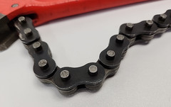 Ridgid 2 1/2&Prime; Pipe & Fittings Wrench C-18 Ridge Tool Company USA Used Condition