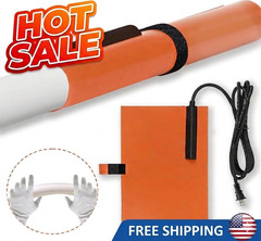 ToasySoul PVC Heating Blanket &ndash; &frac12;&rdquo; to 1 &frac12;&rdquo; Pipe Heater