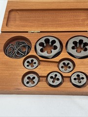 FOUR STAR PRODUCTS Thread Die Repair Kit Metric MODEL S1991M in Wood Box