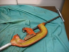 RIDGID PIPE CUTTERS NO 468 NO H-12 6-3 4-S 9-12&Prime;