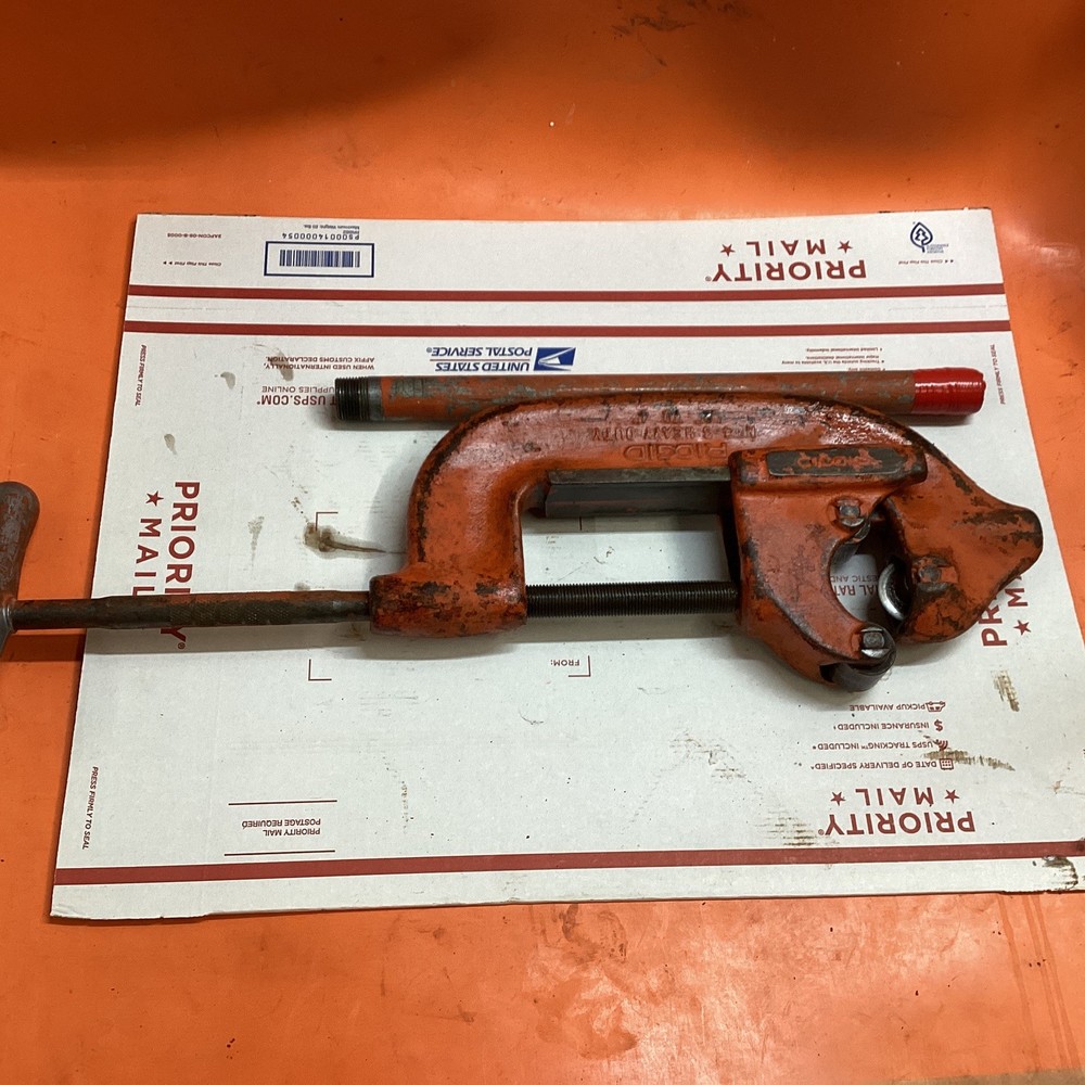 Ridgid No. 4-S Pipe Tubing Cutter 2&Prime; &ndash; 4&Prime; Capacity USA 4S EXCELLENT COND ED4U