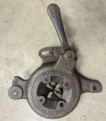 Ridgid 500B 1/4 to 1&Prime; Quick Opening Bolt Threading Die Head W/ Installed Dies