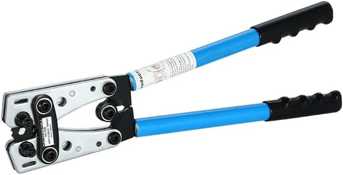 HX-50B Battery Cable Crimping Tool with Lightweight Aluminum Handle, Heavy Duty