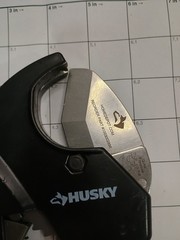 Husky Husky 2 in. Ratcheting PVC Cutter