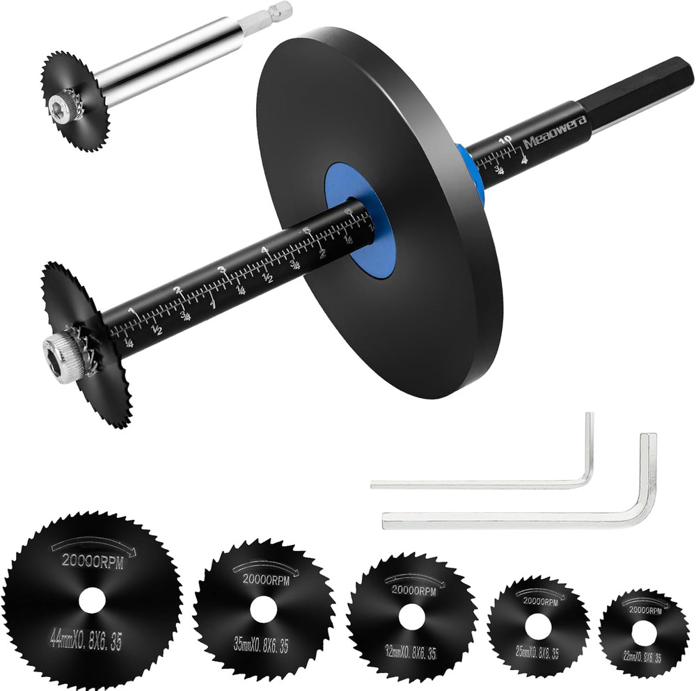 PVC Pipe Internal Cutter Set &ndash; 360&deg; Rotating Cutter, adjustable depth gauge, 5