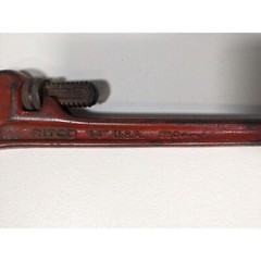 Ritco 14&rdquo; USA 350mm Cast Iron Pipe Wrench, Monkey Wrench
