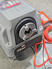 RIDGID 535 PIPE THREADER 1/2&Prime;-2&Prime; MANUAL CHUCK THREADING MACHINE NEW