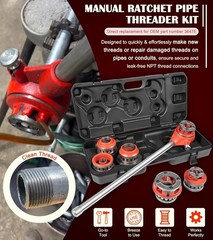 for RIDGID 36475 12-R 1/2&Prime; &ndash; 2&Prime; NPT Exposed Ratchet Threader Set w/ Case