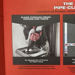 Milwaukee 2572B-21 AIRSNAKE M12 Cordless Drain Cleaning Air Gun Kit with Battery