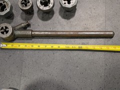 Toledo Pipe Threading Machine Co Ratchet Pipe, Pipe dies Vintage, Beaver,NYE