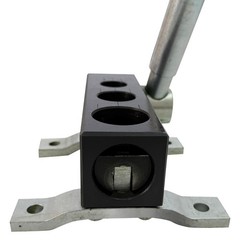 Manual Pipe Notcher Multi-Diameter 3/4&Prime;, 1&Prime;, 1-1/4&Prime; Tube R-shaped Arc Cutter