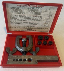 Vintage Blue-Point (Snap-On) TF-5 Double Flaring Tool Kit &ndash; Missing Handle