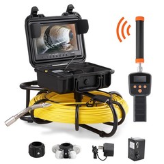 Drain Pipe Camera 300ft Cable 512Hz Locator 9in LCD 16GB