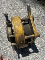 antique TOLEDO PIPE THREADING MACHINE CO No. 2 two geared die tool holder SCARCE