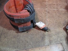 Smith Fibercast Fiberglass Pipe Heat Blanket Wrap 4&Prime; 105 Watt 115 Volt