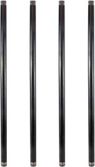 GeilSpace 3/4&Prime; x 48&Prime; Heavy Duty Pre-Cut Grey Metal Pipe, 3/4 &times; 48, Gray