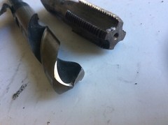 1/2&Prime;- 14 NPT Pipe Tap with matching Precision drill bit