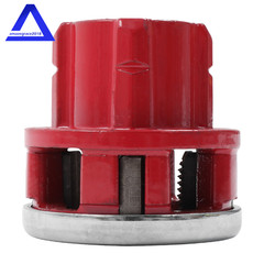 Manual 1-1/4&Prime; & 1&Prime; NPT Right Hand Pipe Threader Die Head with Dies for 12-R