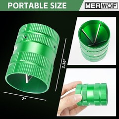 Aluminum Alloy Metal Pipe Reamer Tool for Copper PVC &ndash; 1/4&rdquo; to 1-5/8&rdquo; Clean
