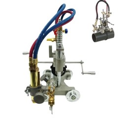 Manual Pipe Cutting Beveling Machine Propane Pipe Flame Gas Cutter Torch Cutting