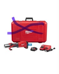 Milwaukee 2922-20 ForceLogic Press Tool WITH 2 BATTERIES/CHARGER/NO CASE