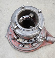 RIDGID C-148-1 No 65-R Manual Receding Universal Pipe Threader 1&Prime; to 2&Prime; Capacity