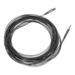 3/8&Prime; 10mm Flexible Drain Cleaning Cable 33ft Spiral Drain Snake Tool HARFINGTON