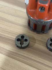 RIDGID 00-RB UNF-3/8 (37720) 3/8&Prime; Bolt Threader Die Head, Alloy RH UNF