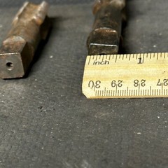 Vintage 1/2 in drive drill taps See pictures