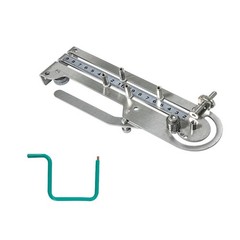 Portable Wire Bender Stainless Steel Electrical Bending Jig Max 16.4mm Cable